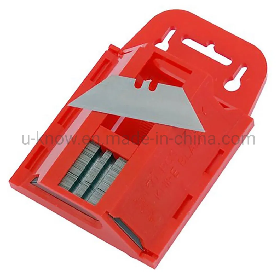 50PC Utility Knife Blades with Dispenser