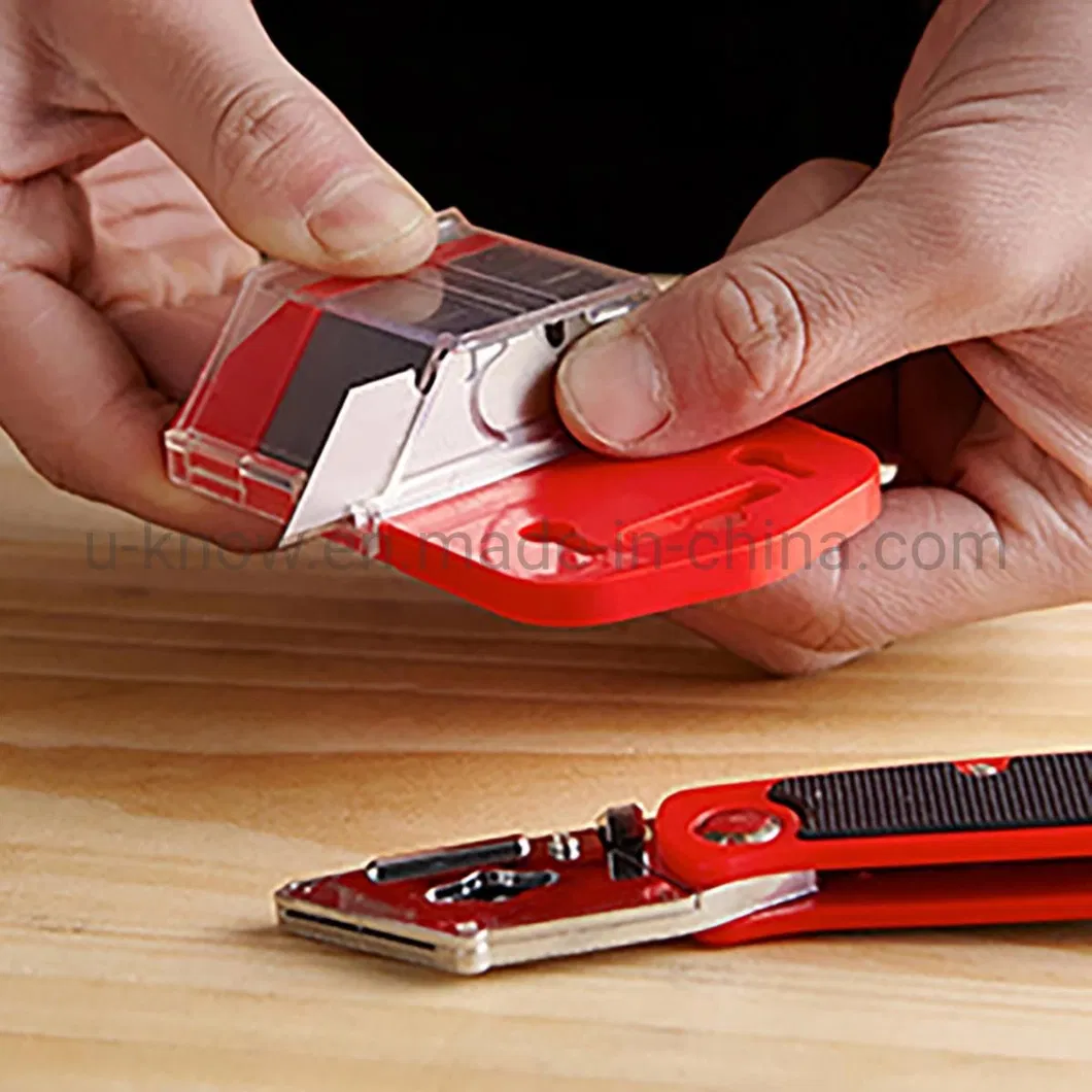 50PC Utility Knife Blades with Dispenser