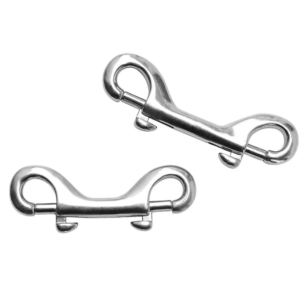 90mm Double Ended Snap Hook Scuba Diving Clip Snap Buckle for Keyring
