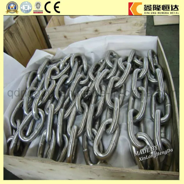 Anchor Chain Stainless Steel Heavy Duty G80 70 Anchor Chain
