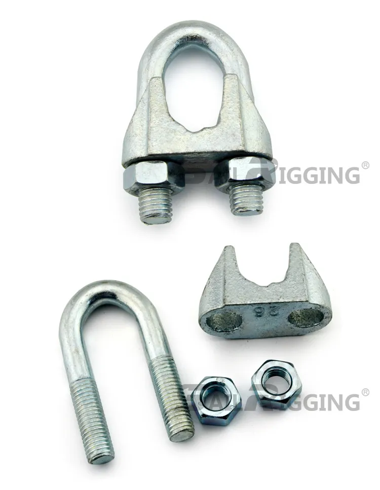 China DIN741 Casting Wire Rope Clamps