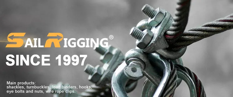 China DIN741 Casting Wire Rope Clamps