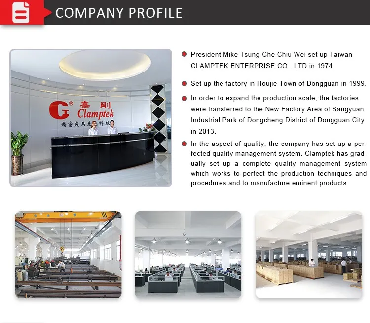 Clamptek Horizontal Handle Type Toggle Clamp CH-23502-B