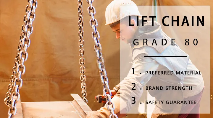 Dele 8X24mm G80 Grade 80 Hoist Chain Alloy Steel Chain