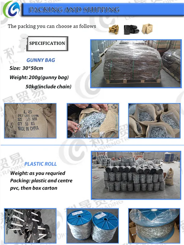 DIN 5685A/C Short/Long Welded Link Chain