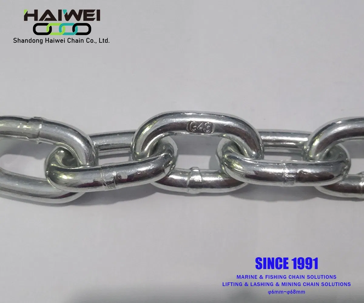 DIN 763 Stainless Steel Medium Link Chain for Sale