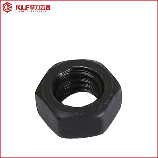 DIN982 Hexagon Thin Nut (stainless, zinc, black)