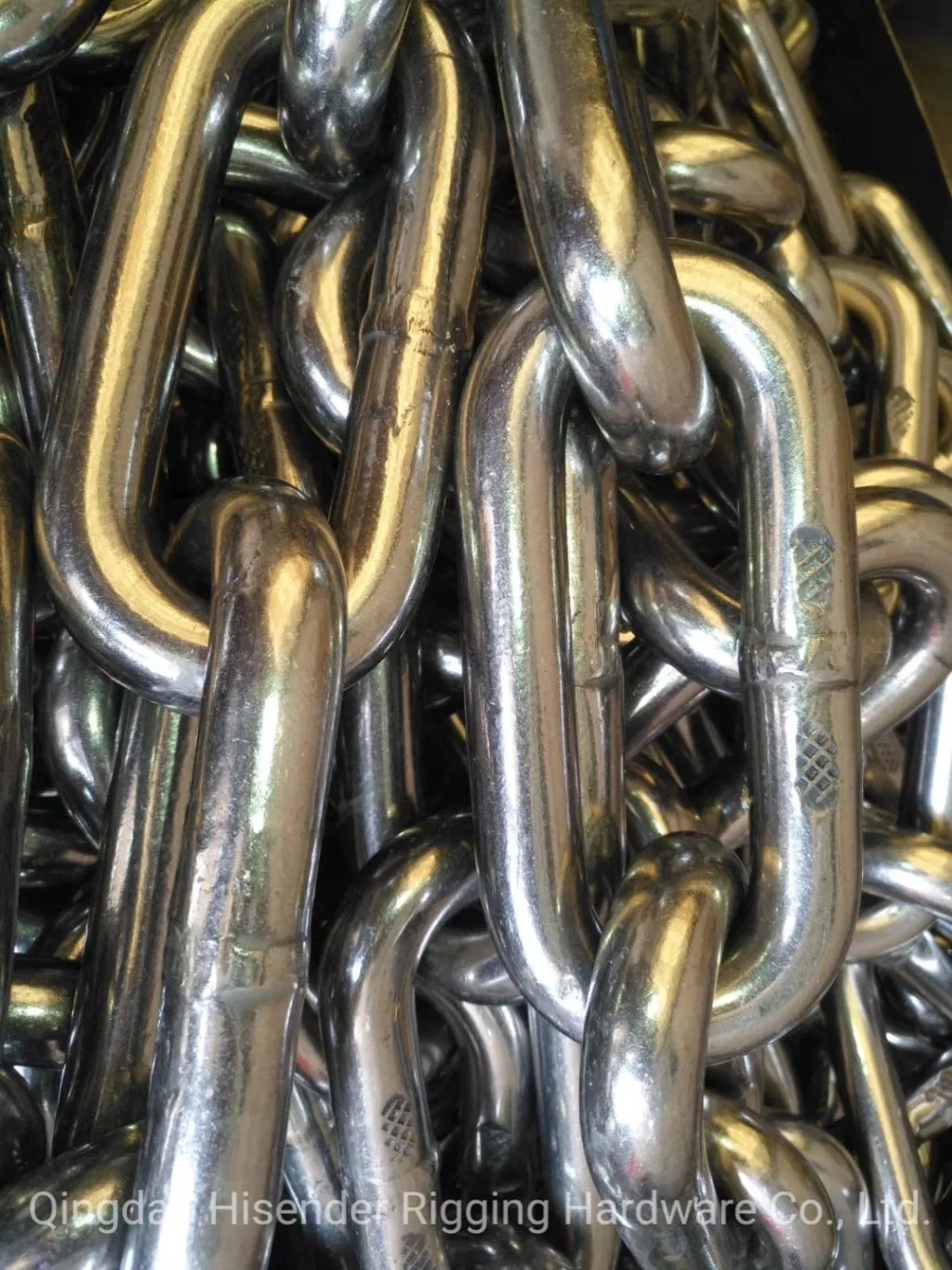 E. Galvanized DIN5685A/C Short and Long Link Chain