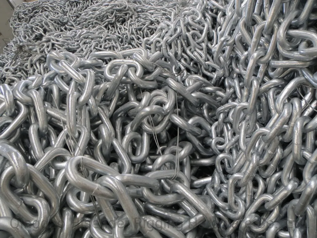 E. Galvanized Welded Open Anchor Chain