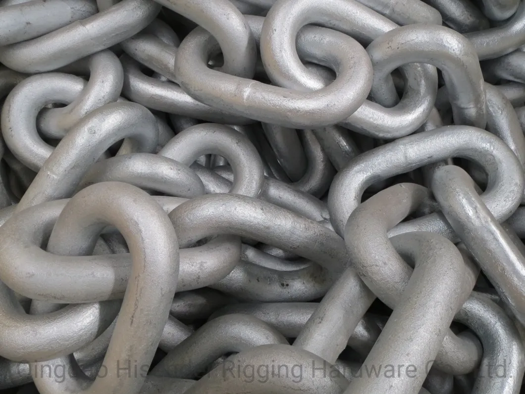 E. Galvanized Welded Open Anchor Chain
