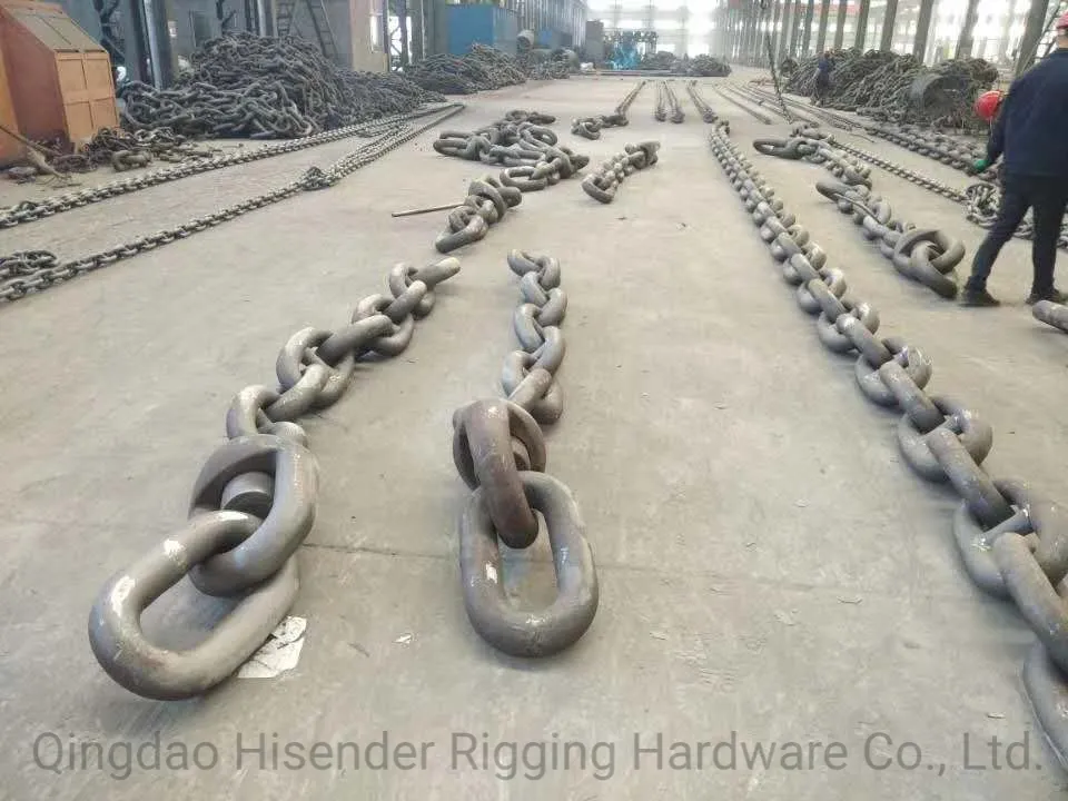 E. Galvanized Welded Open Anchor Chain