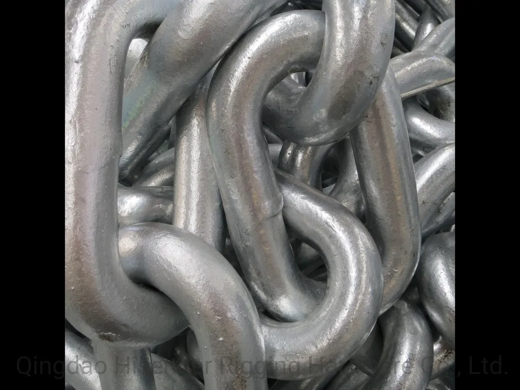 E. Galvanized Welded Open Anchor Chain
