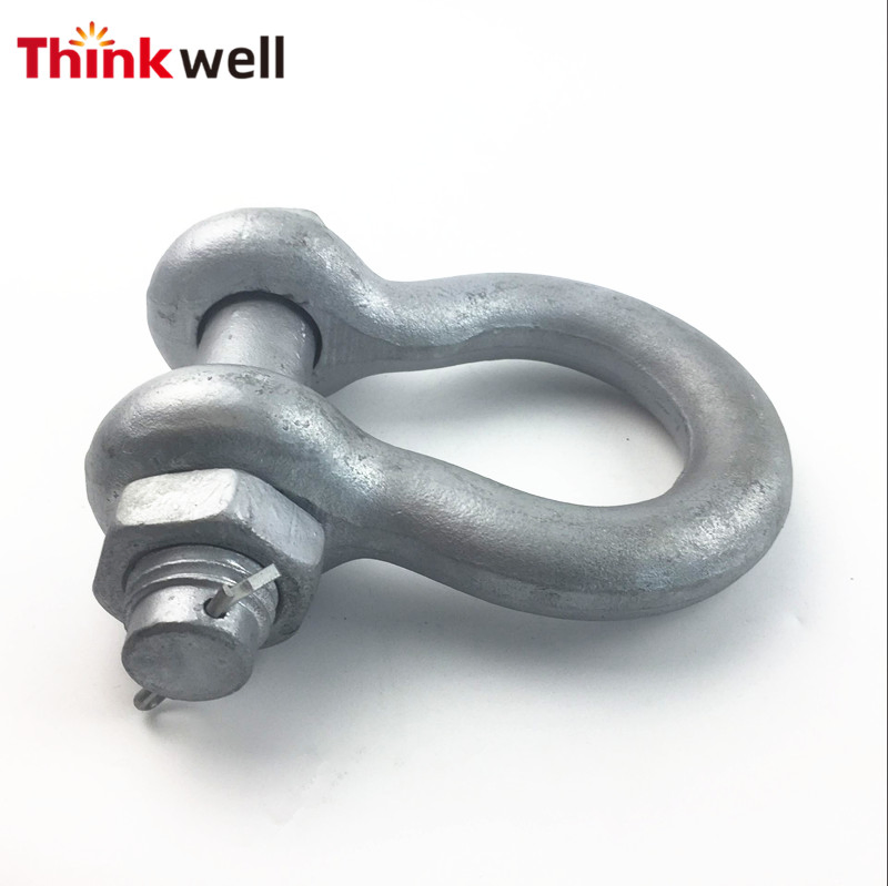 Factory Price Forging Us Type G2130 Bow Anchor Shackle
