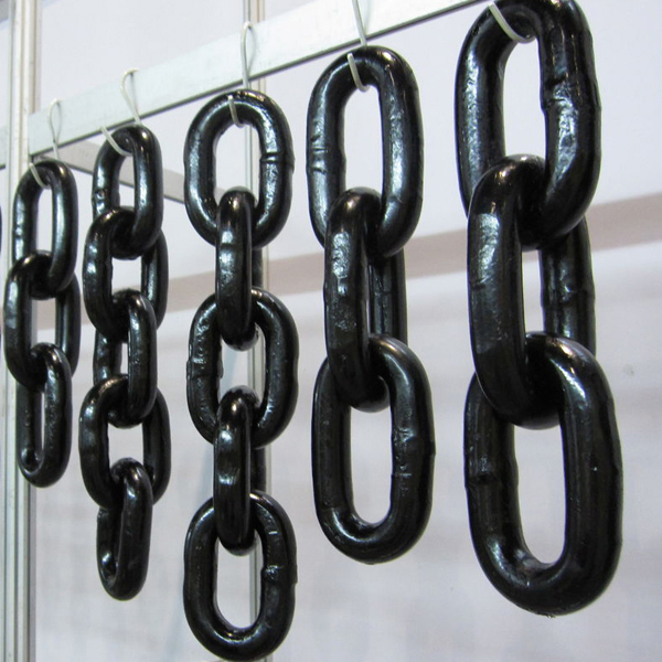 G80 Welded Galvanized or Black Steel Lifting Chain