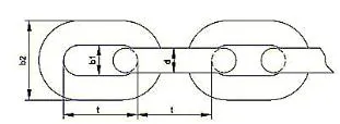 G80 Welded Galvanized or Black Steel Lifting Chain