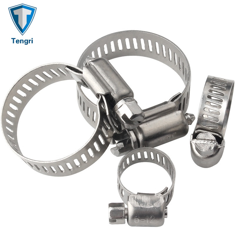 Germany Type Worm Drive Hose Clamp with DIN 3017