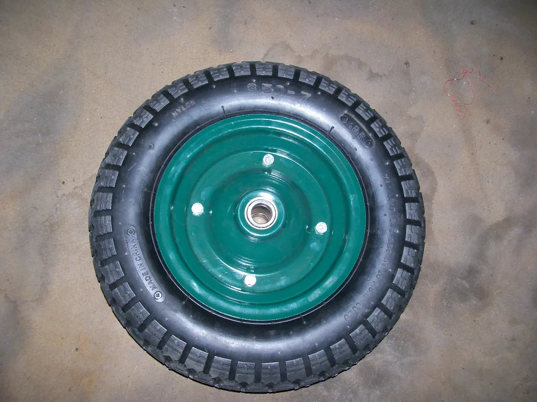 Good Quality Regular Product 2pr/4pr Pneumatic Rubber Wheel (3.50-7)