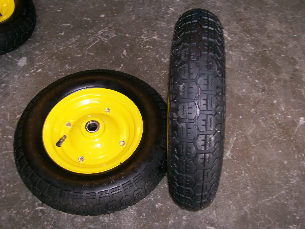 Good Quality Regular Product 2pr/4pr Pneumatic Rubber Wheel (3.50-7)
