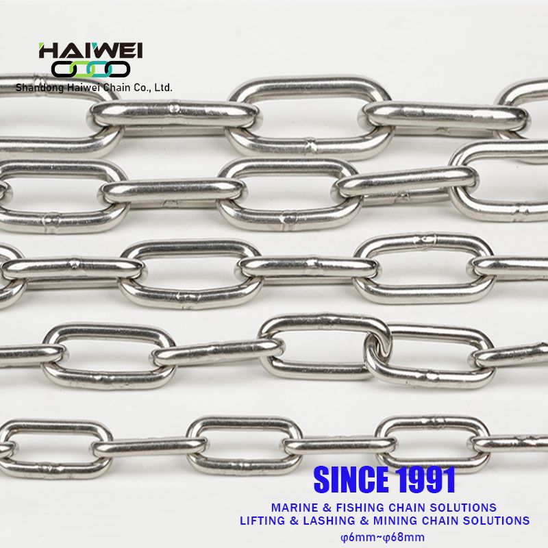 Grade 30 G30 Ordinary Mild Steel Link Chain