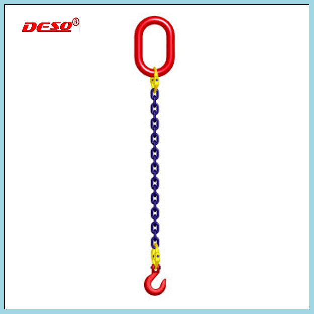 Grade 80 Lifting Safety Chain Sling with Flexible Legs