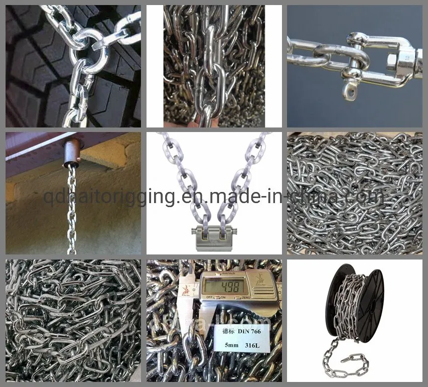 High Grade Link Chain with Ce Certification (G30, G43, G80)