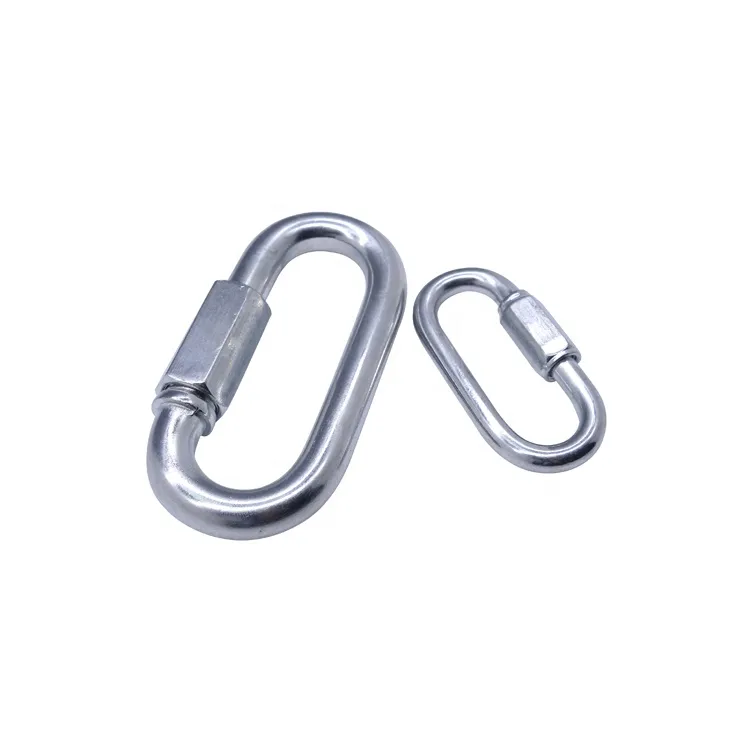 High Quality Rigging Hardware Galvanized Oval Quick Link