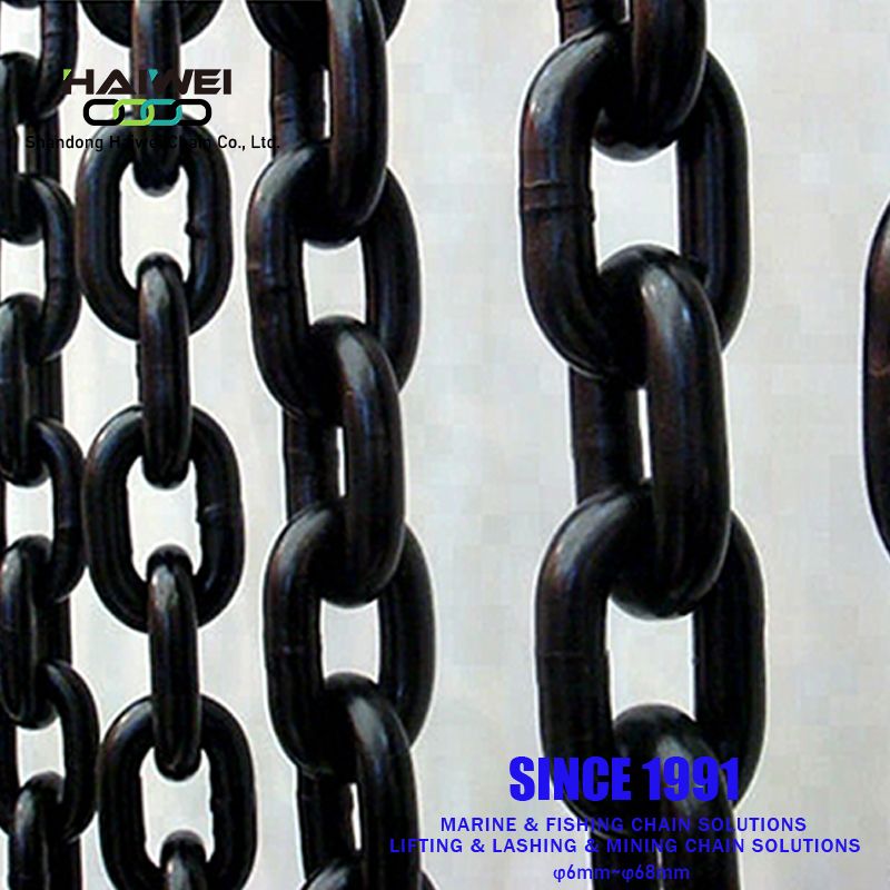 Hot DIP Galvanized DIN 764 Steel Lifting Welded Link Chain