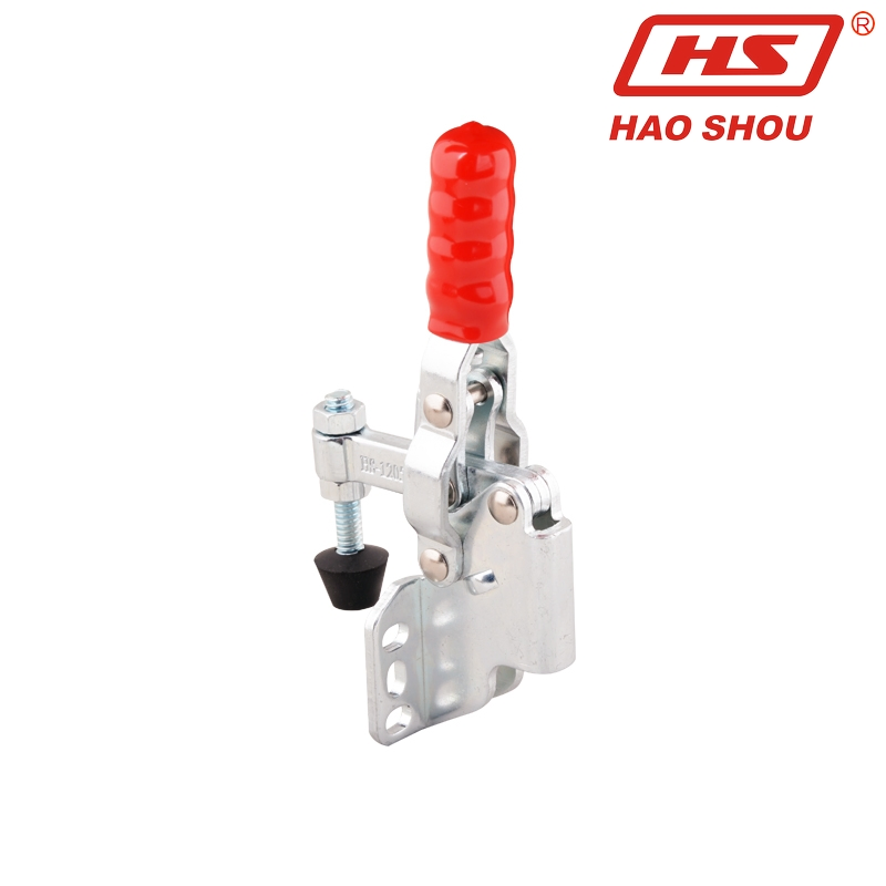 HS- 12050 -Sm Vertical Handle Toggle Clamp with Bar Opens 90 Degree