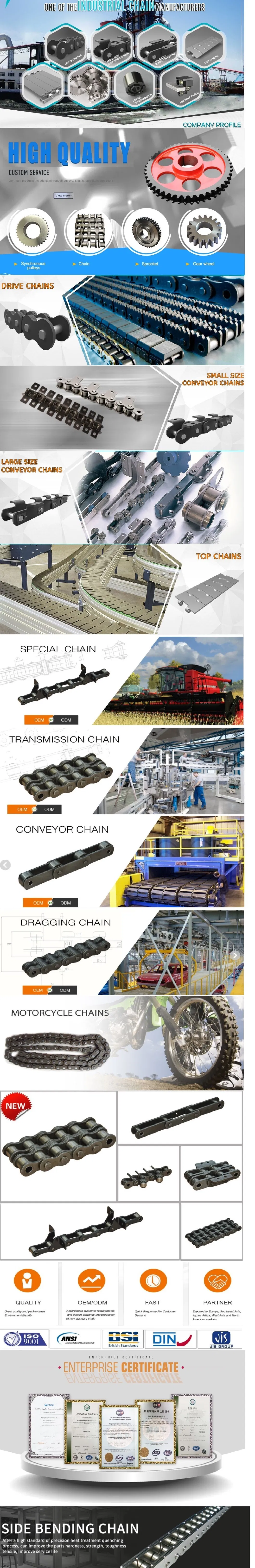 Industrial Chain Drive Chain Short Pitch Roller Chain 4 Points 08b-1 Single Row 5 Points 10A6 Points 12A16A20A24 Sleeve Manufacturer Supply Roller Chain