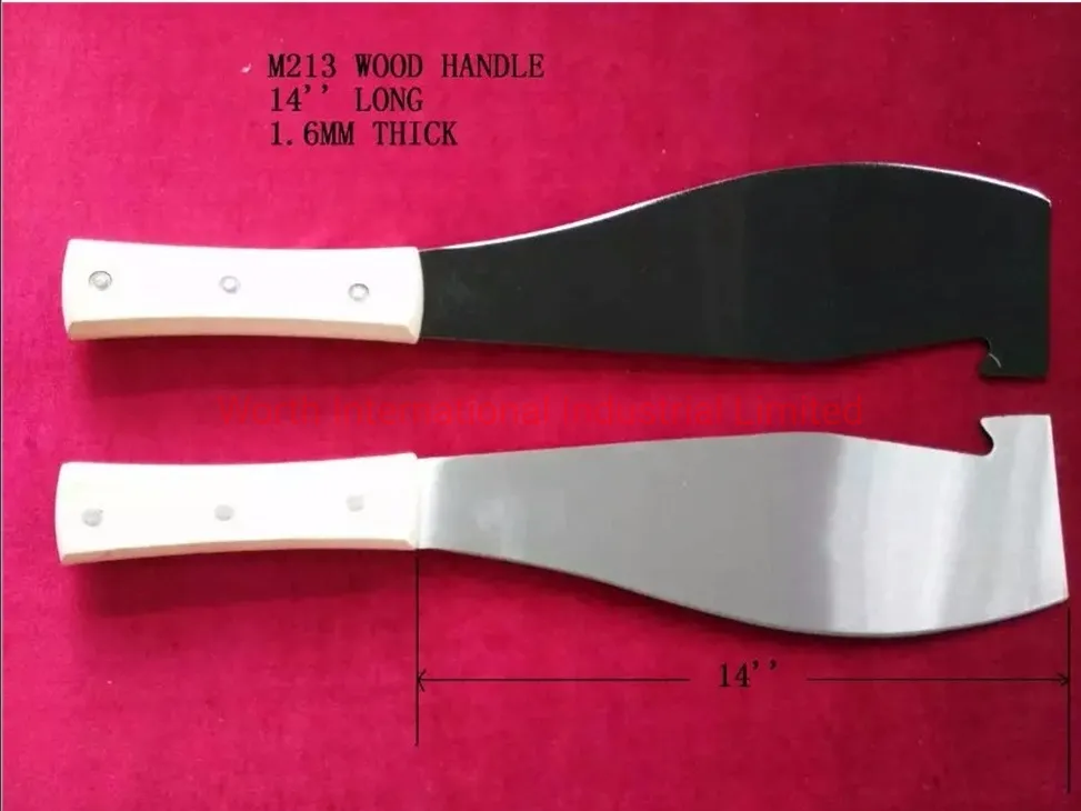 Machete Agricultural Cutting Tools Steel Sugarcane Machete Corn Machete