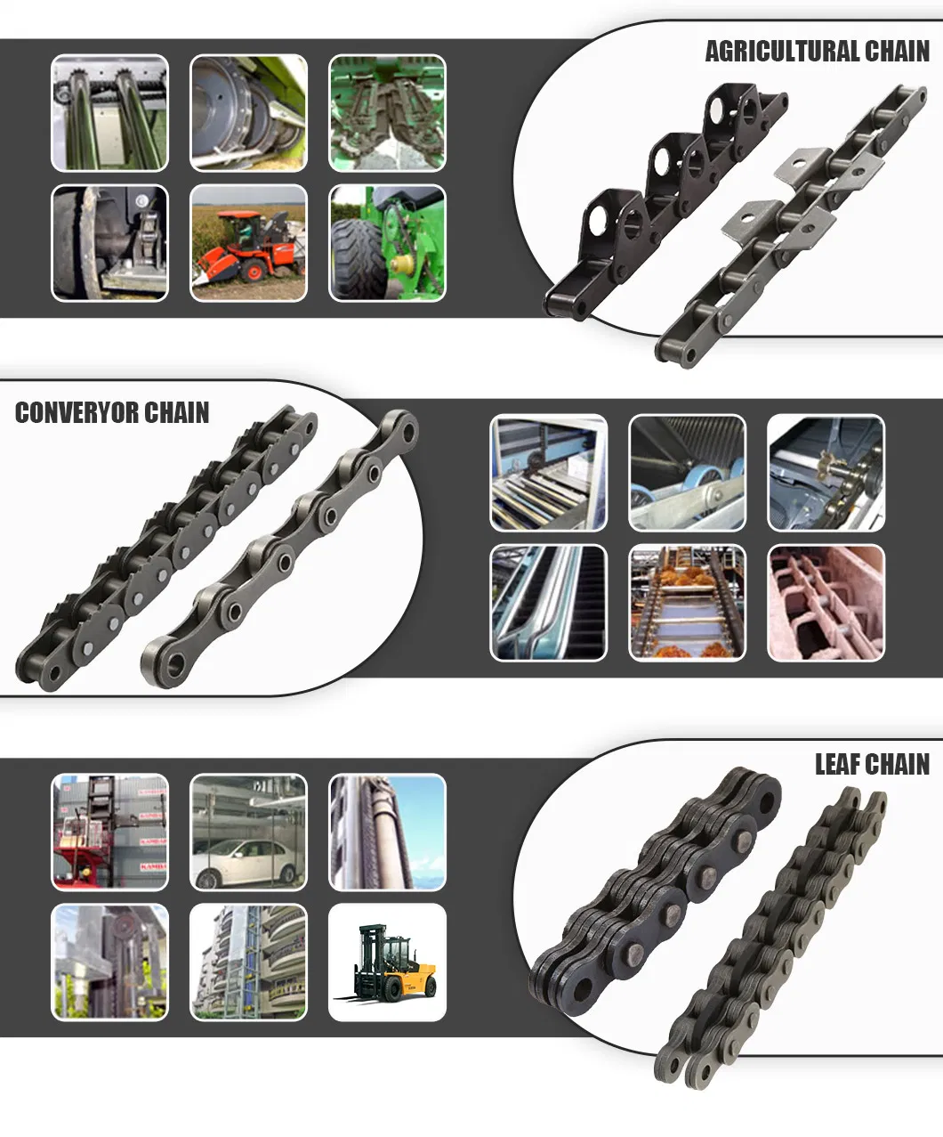 Made-to-Order 50ss-1 Roller Transmission Chain