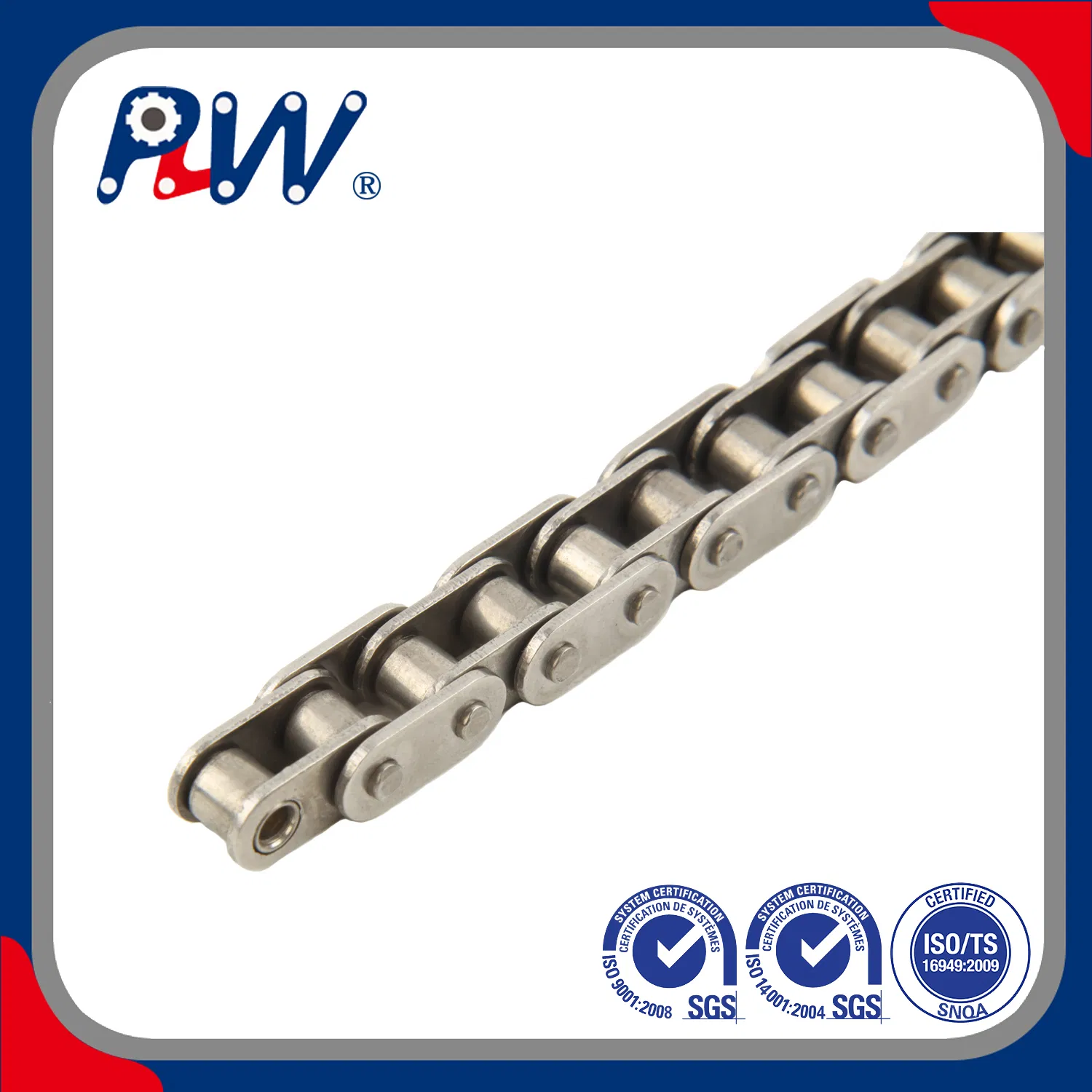 Made-to-Order 50ss -1 Stainless Steel Standard Palm Oil Roller Chain