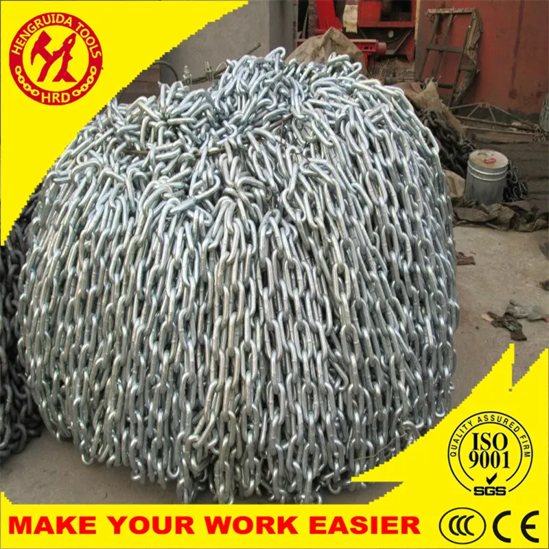Manufacture for Metal Link Chain Unwelded Chain, Customize Link Chain