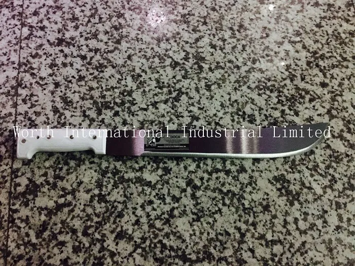 Palstic Handle Machete to South America