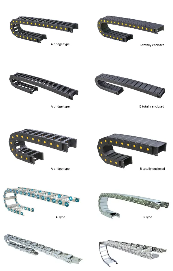 Plastic Cable Drag Chain for Handling Machinery Hot Sale