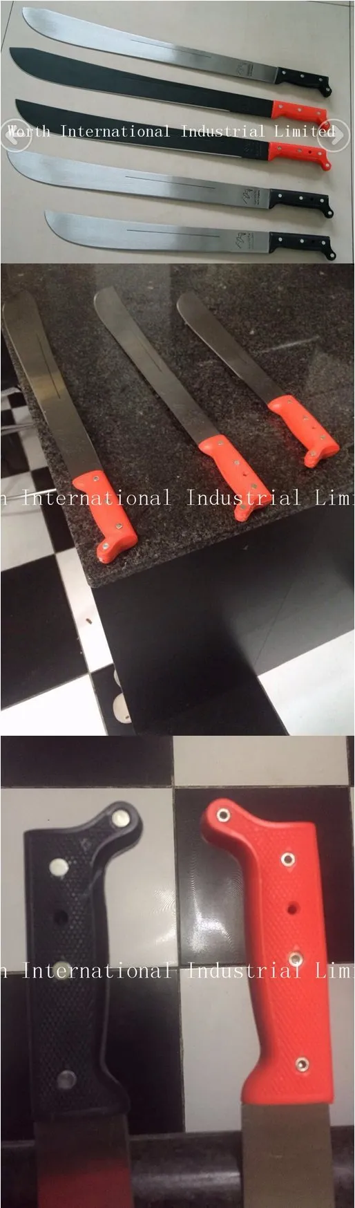 Plastic Handle Machete for Peru and Brazil