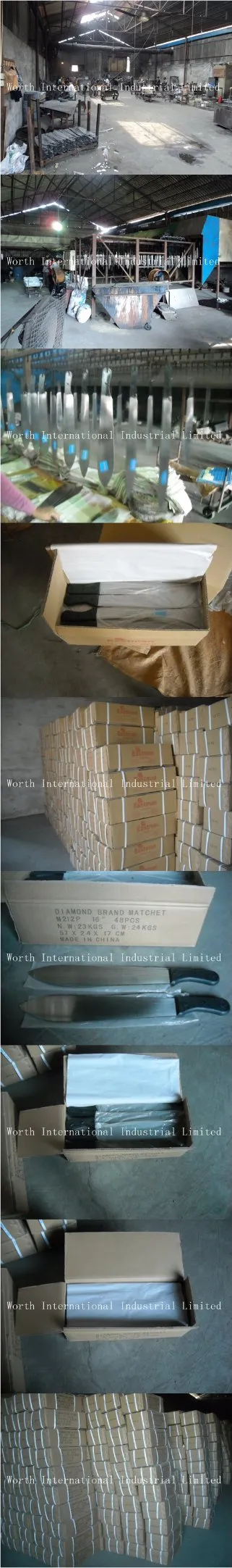 Plastic Handle Machete for Peru and Brazil