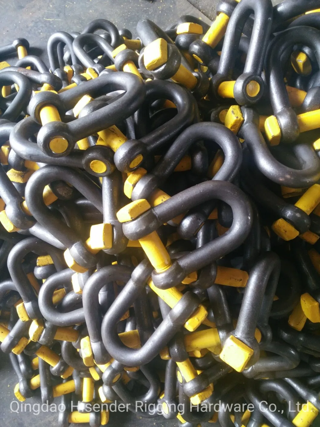 Rigging Hardware European D Type Trawling Shackle with Square Head