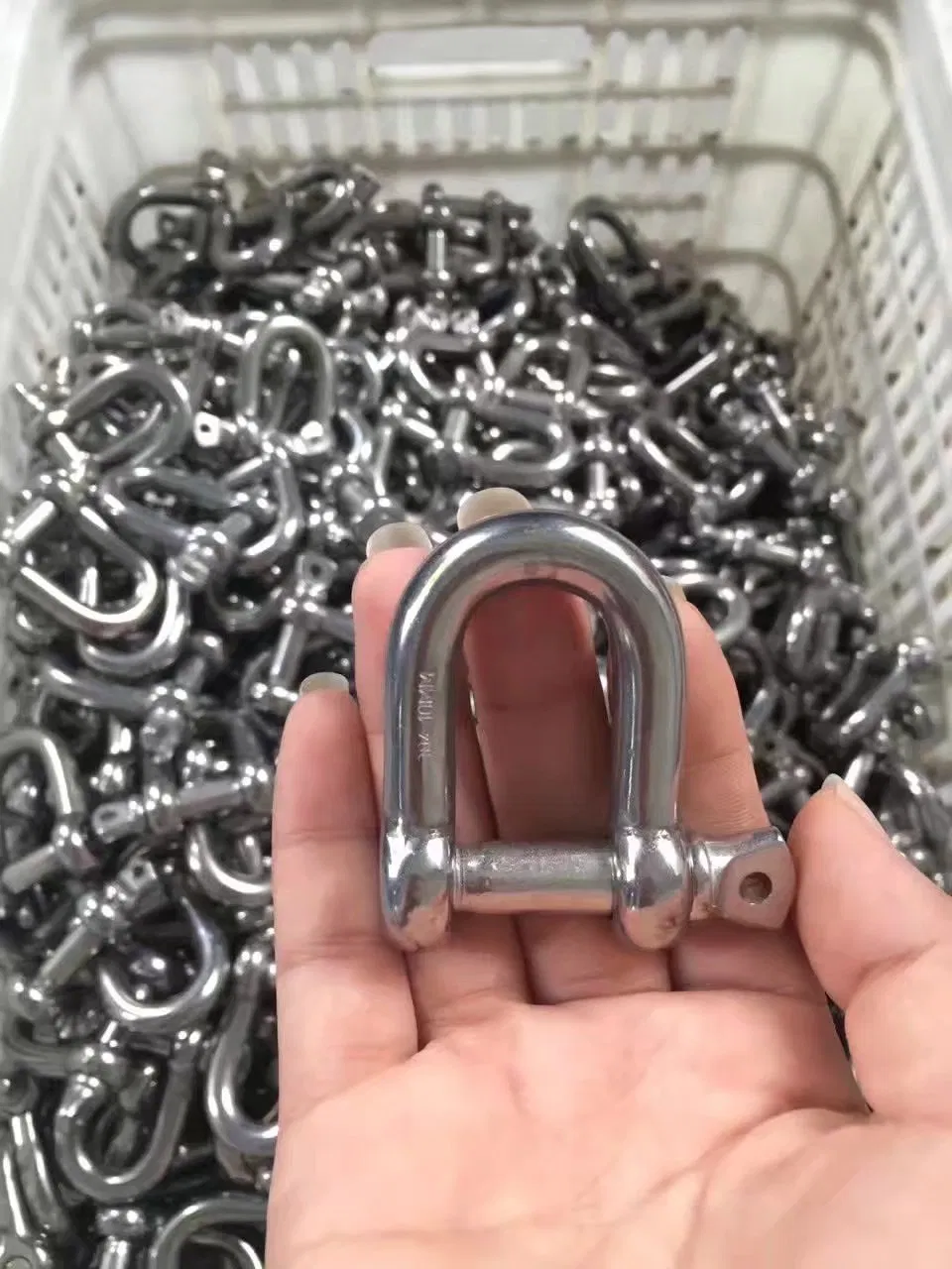 Rigging Hardware Stainlesss Steel304/316 Key Pin Shackle for Lifting