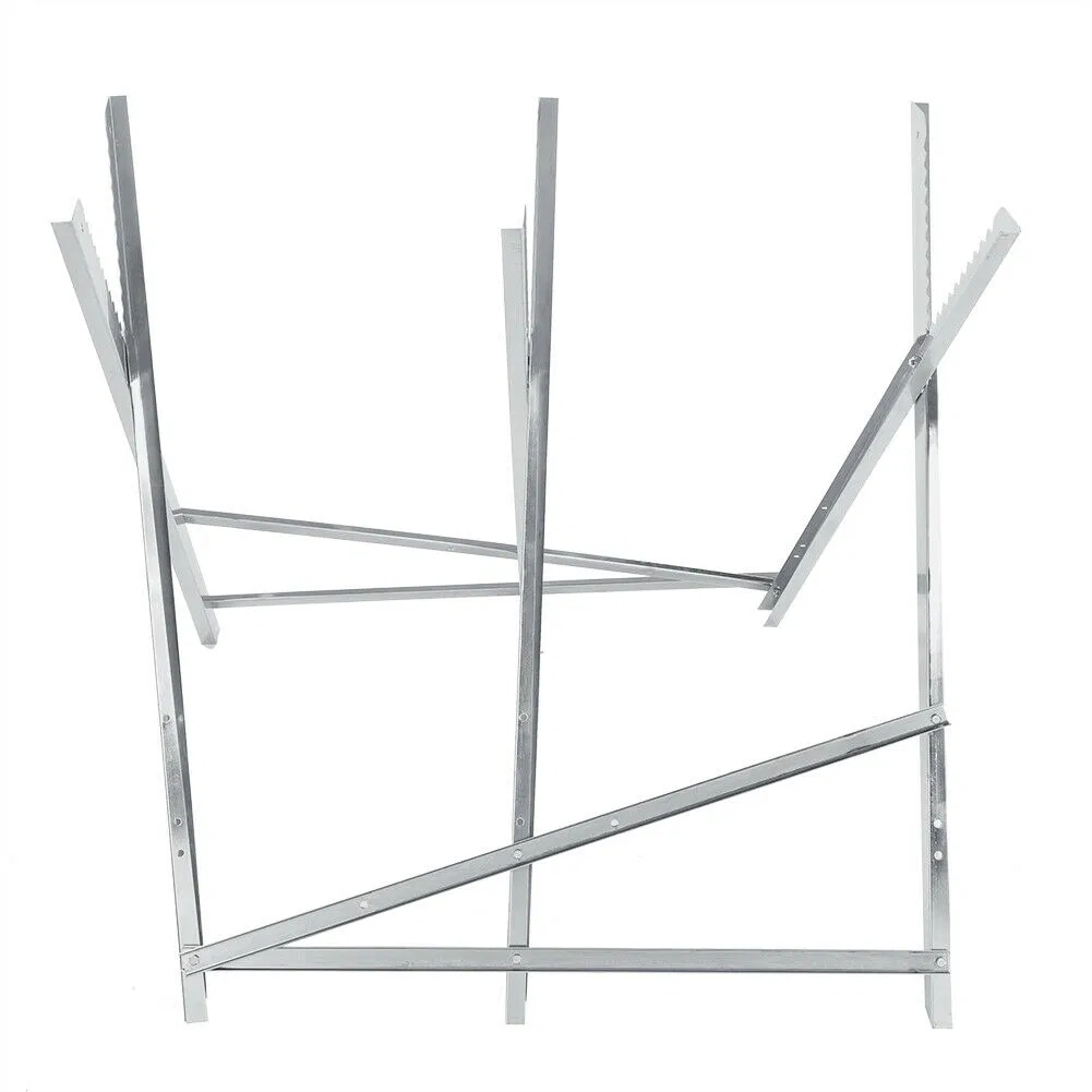 Saw Horse with Serrated Teeth for Log Firewood and Timber