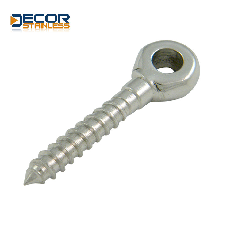 Stainless Steel Eye Bolt with Stamped Head