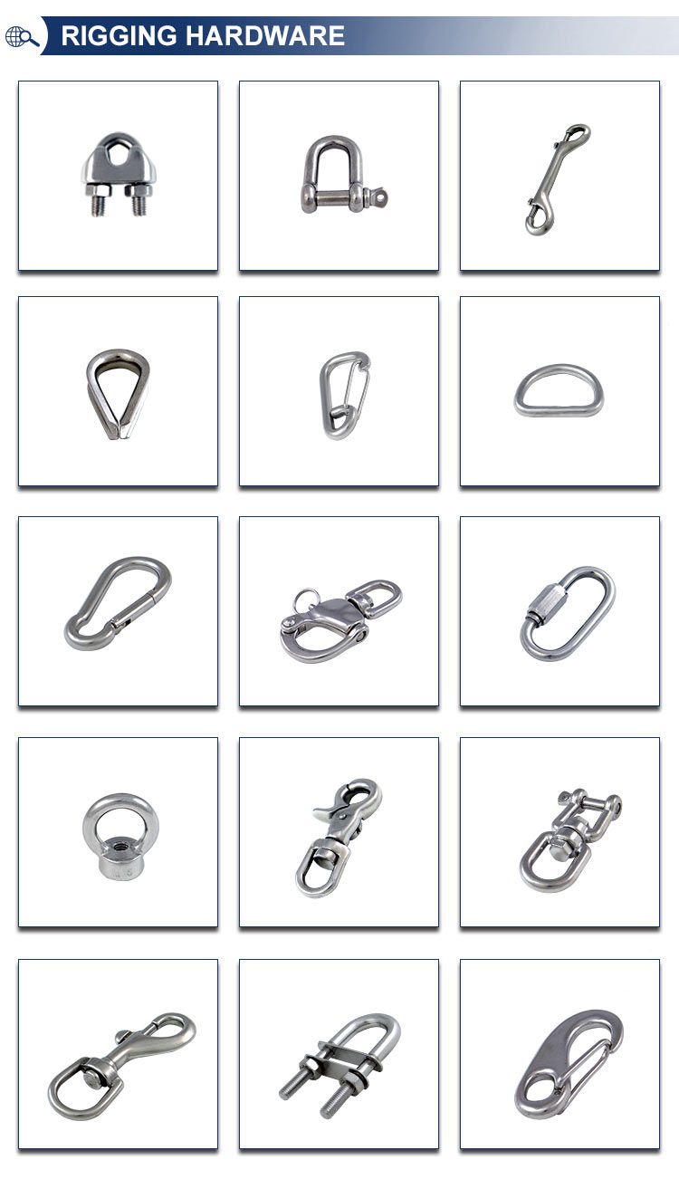 Stainless Steel Eye Bolt with Stamped Head