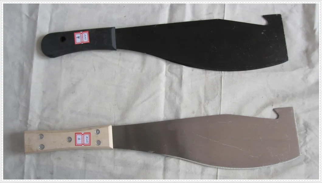Steel Machete with Wooden Handle Plastic Handle Machete