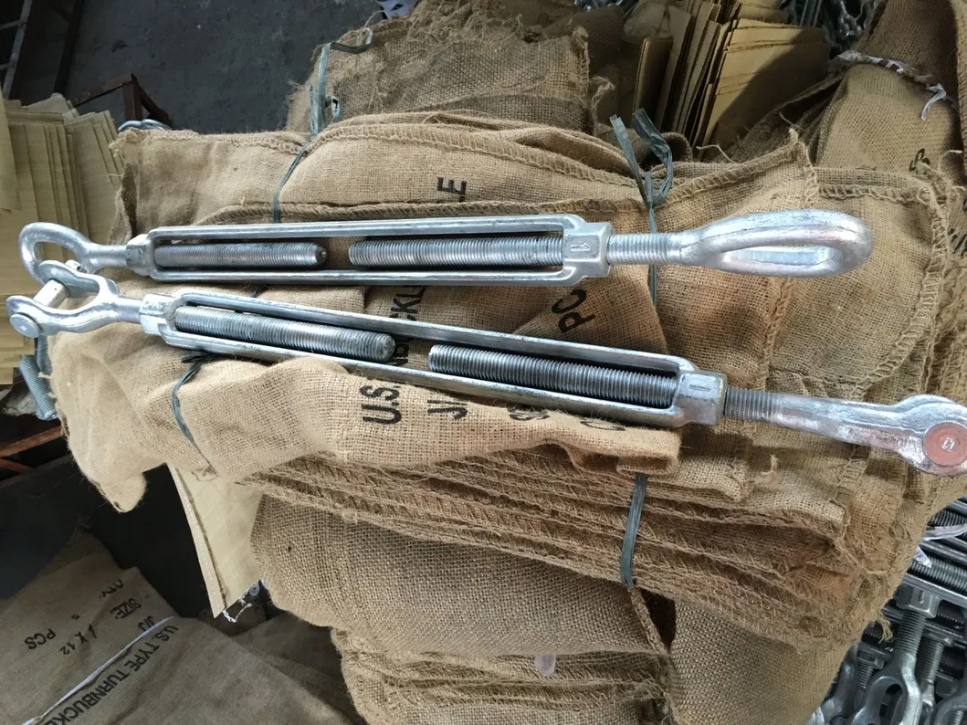 Us Type Drop Forged Turnbuckle with Hook & Hook