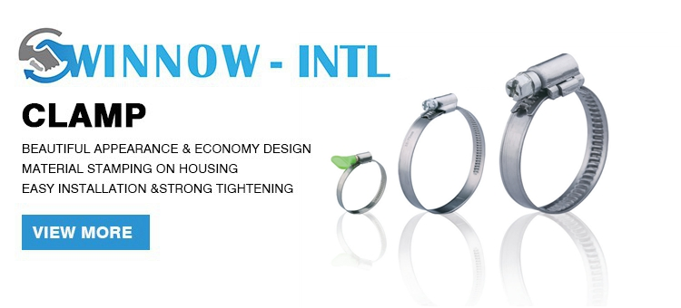 W1 W2 W3 W4 Steel German Type Hose Clamp
