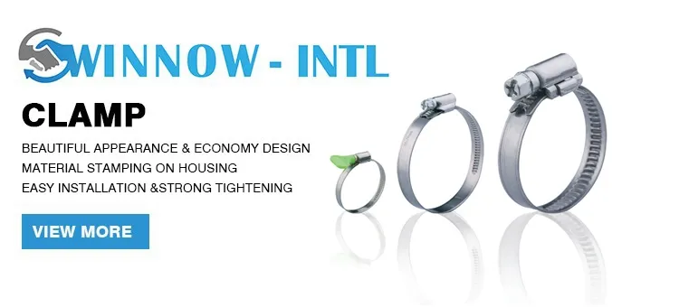 W1 W2 W3 W4 Steel German Type Hose Clamp