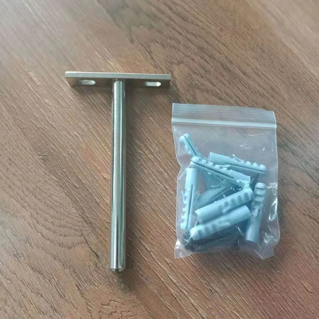 Wholesales 5' Solid Rod Stainless Steel T Bracket with Adjusted