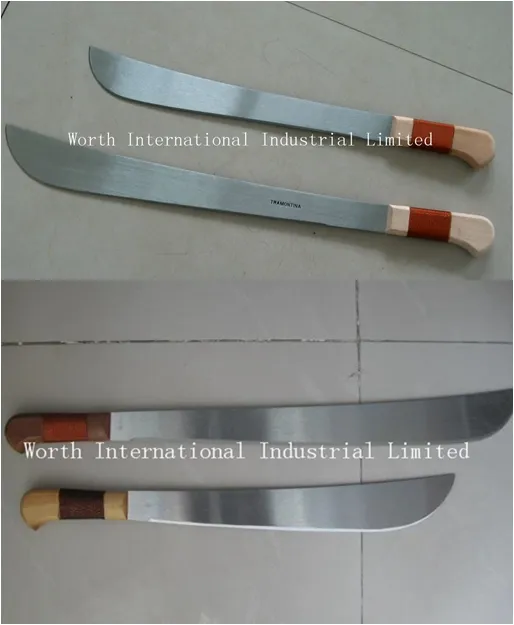 Wire Handle Machete for Peru and Brazil