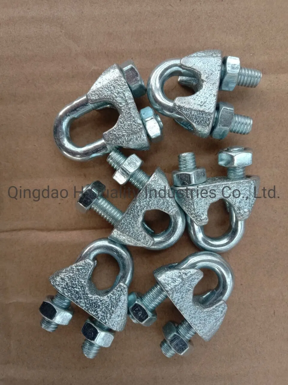Zp DIN741 Mallealbe Steel Wire Rope Clips
